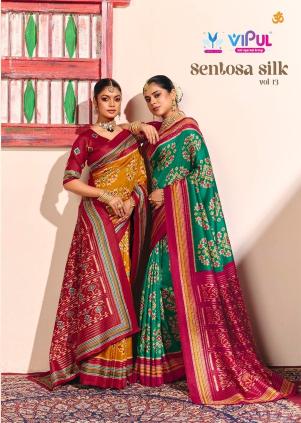 Vipul sentosa silk vol 13 buy wholesale sarees